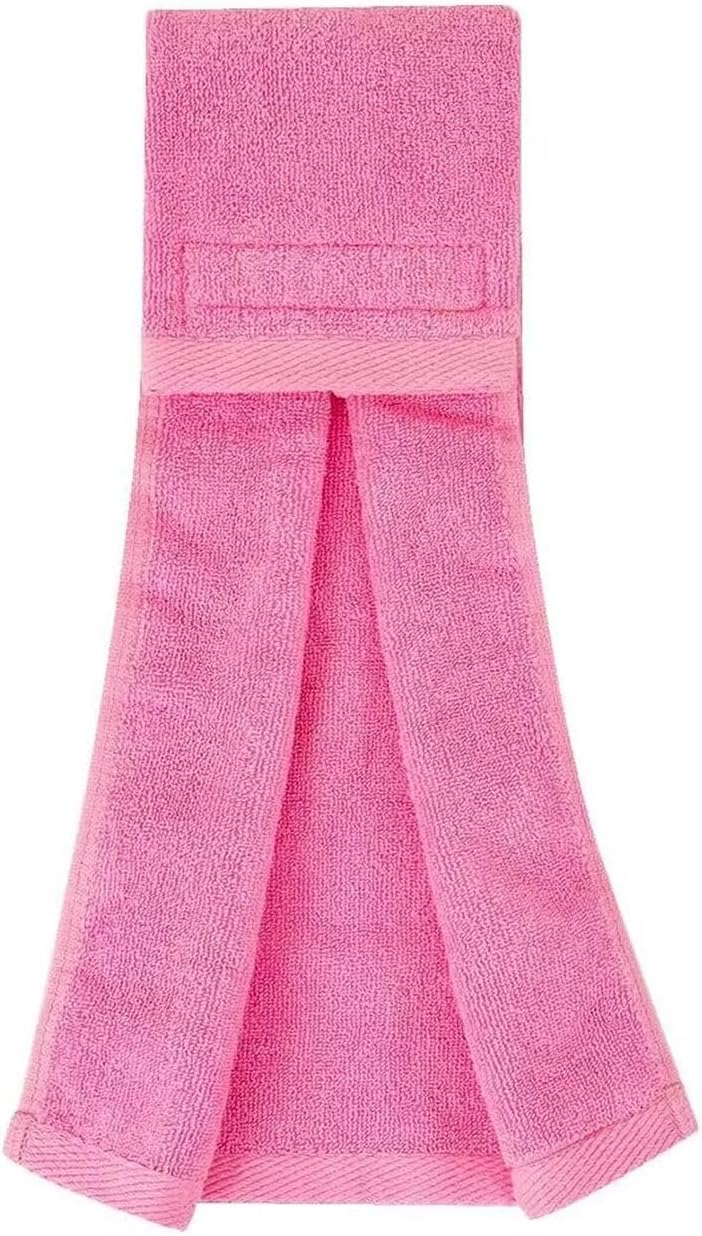 TUYUU White Quarterback Towel - Cotton Youth Football Towel for Softball, Gym, Yoga, Golf - Pink - Image 1